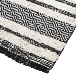 Χαλί βαμβακερό Morocotton 9241 Γκρι Beauty Home 150x220
