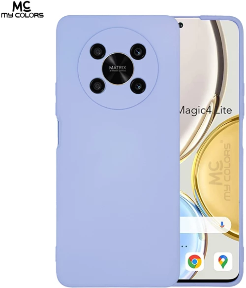 Θήκη Σιλικόνης My Colors Honor Magic4 Lite 5G Λιλά - My Colors - Λιλά - Honor Magic4 Lite 5G