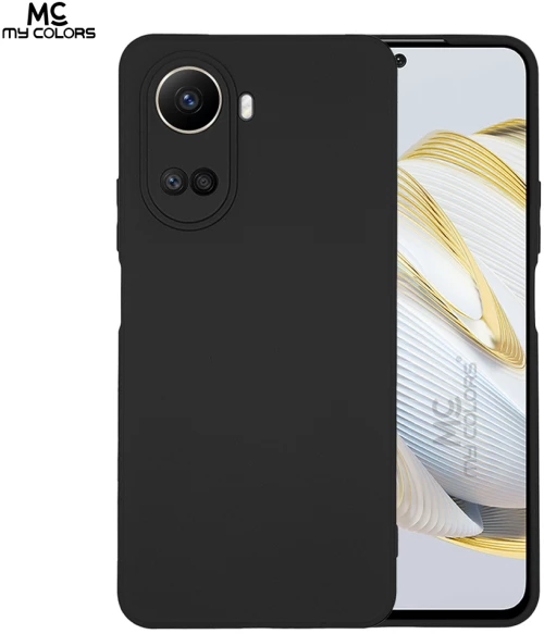 Θήκη Σιλικόνης My Colors Huawei Nova 10 SE Μαύρο - My Colors - Μαύρο - Nova 10 SE