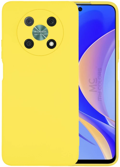 Θήκη Σιλικόνης My Colors Huawei Nova Y90 Κίτρινο - My Colors - Κίτρινο - Nova Y90