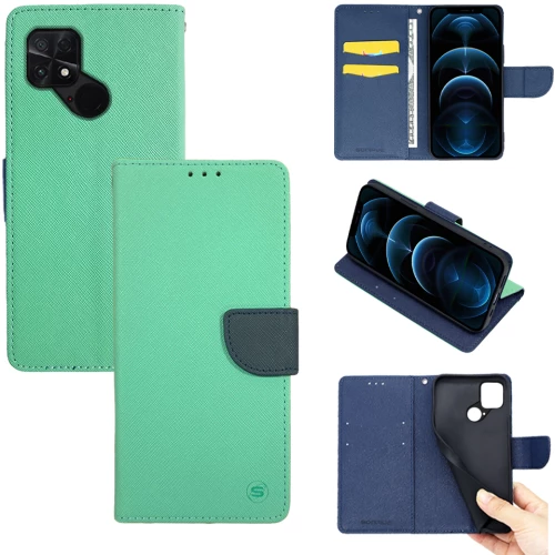 Θήκη Βιβλίο Sonique Trend Book Xiaomi Poco C40 Βεραμάν / Σκούρο Μπλε - Sonique - Βεραμάν / Σκούρο Μπλε - Poco C40