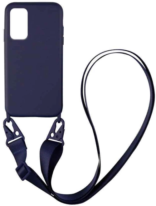 Θήκη CarryHang Liquid Silicone Strap Xiaomi Redmi Note 10 Pro Μπλε Σκούρο - My Colors - Μπλε Σκούρο - Redmi Note 10 Pro