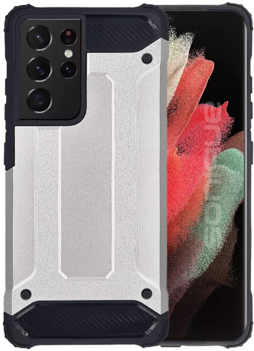 Θήκη Heavy Armor Sonique Samsung Galaxy S21 Ultra Ασημί - Sonique - Ασημί - Galaxy S21 Ultra