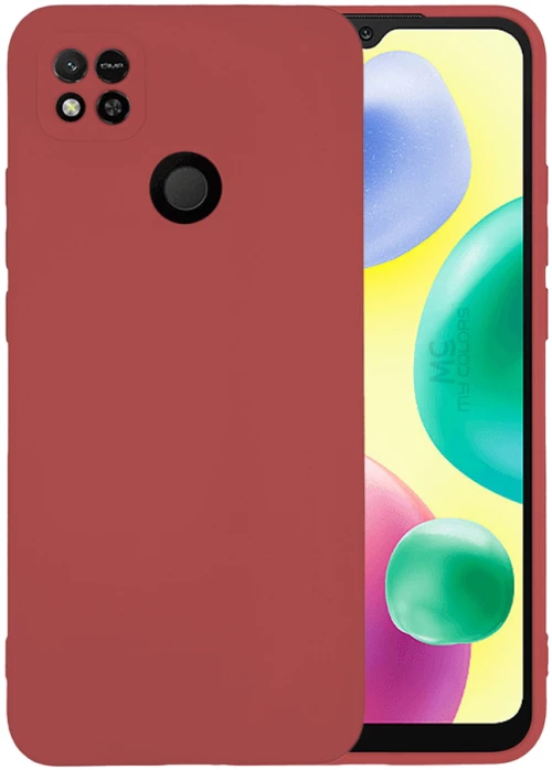Θήκη Σιλικόνης My Colors Xiaomi Redmi 10A Μπορντώ - My Colors - Μπορντώ - Redmi 10A