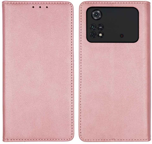 Θήκη Βιβλίο Vintage Magnet Book Sonique Xiaomi Poco X4 Pro 5G Ροζ Χρυσό - Sonique - Ροζ Χρυσό - Poco X4 Pro 5G