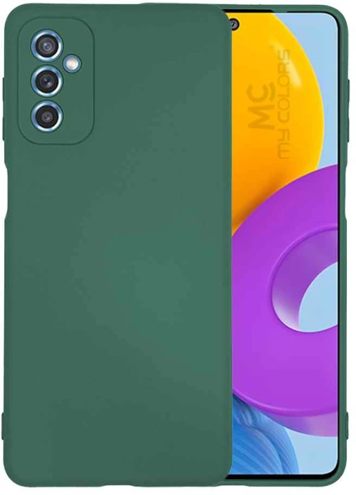 Θήκη Σιλικόνης My Colors Samsung Galaxy M52 5G Πράσινο Σκούρο - My Colors - Πράσινο Σκούρο - Galaxy M52 5G