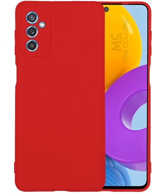 Θήκη Σιλικόνης My Colors Samsung Galaxy M52 5G Κόκκινο - My Colors - Κόκκινο - Galaxy M52 5G