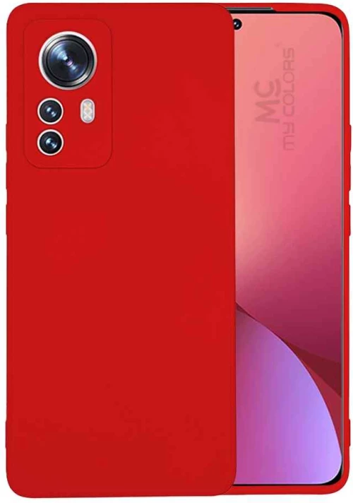 Θήκη Σιλικόνης My Colors Xiaomi Xiaomi 12 / Xiaomi 12X 5G Κόκκινο - My Colors - Κόκκινο - Xiaomi 12, Xiaomi 12X 5G