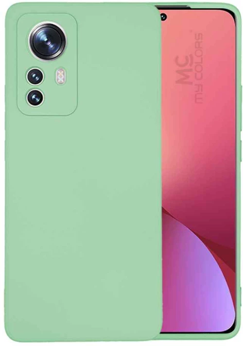 Θήκη Σιλικόνης My Colors Xiaomi Xiaomi 12 Pro 5G Βεραμάν - My Colors - Βεραμάν - Xiaomi 12 Pro 5G