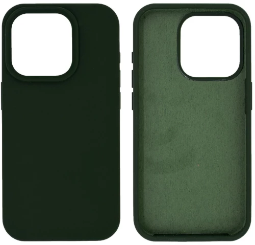 Θήκη Ancus Silicon Liquid για Apple  iPhone 15 Pro Σκούρο Πράσινο