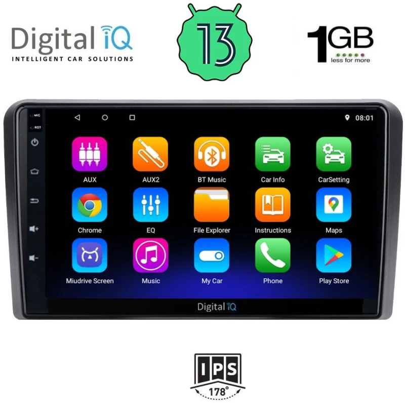 DIGITAL IQ RSA 1514_GPS (9inc) MULTIMEDIA TABLET OEM PEUGEOT 308  mod. 2013>