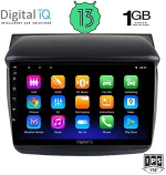 DIGITAL IQ RSA 1436_GPS (9inc) MULTIMEDIA TABLET OEM MITSUBISHI L200 mod. 2006-2015