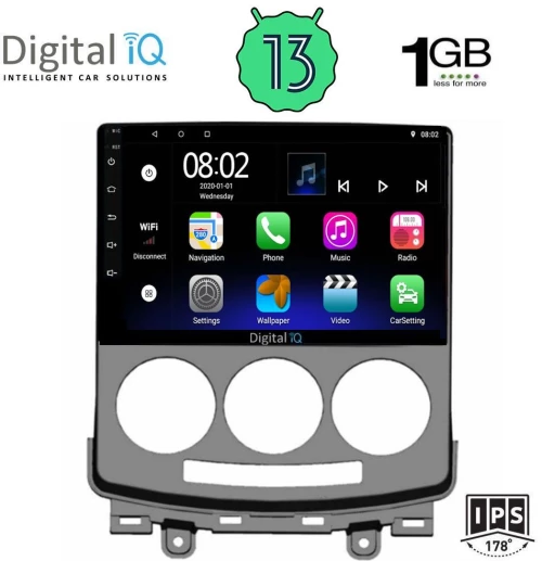 DIGITAL IQ RSA 1370_GPS (9inc) MULTIMEDIA TABLET OEM MAZDA 5  mod. 2004-2010