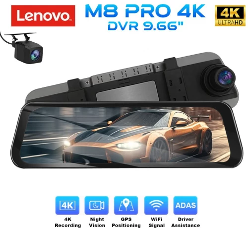 LENOVO M8 PRO 4K DVR 9.66"