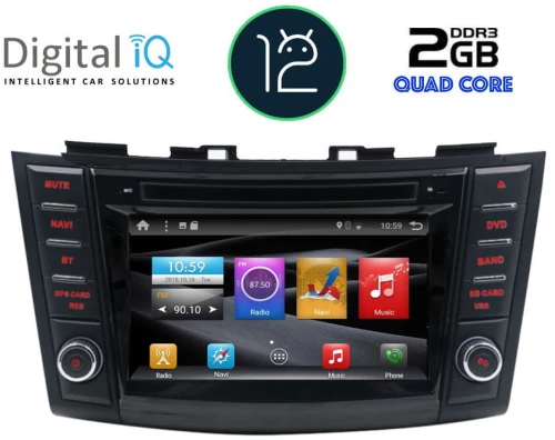 Digital IQ BX 269_GPS (7" DVD) Οθόνη αυτοκινήτου OEM Suzuki Swift 2011-2016