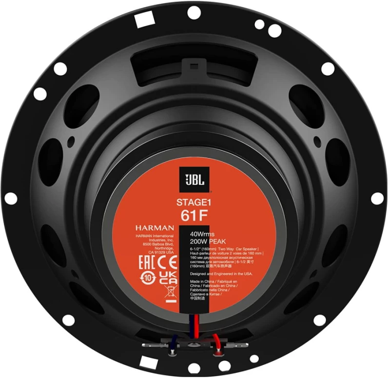 Ηχεία αυτοκινήτου 6.5” (16.5Cm) 2 Δρόμων 200Wmax – JBL STAGE1_61F
