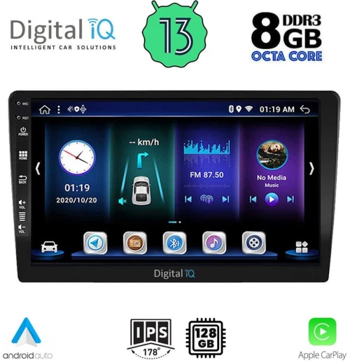 Digital IQ BXE 8907_CPA (10" DIN) Οθόνη αυτοκινήτου (Tablet) 1DIN