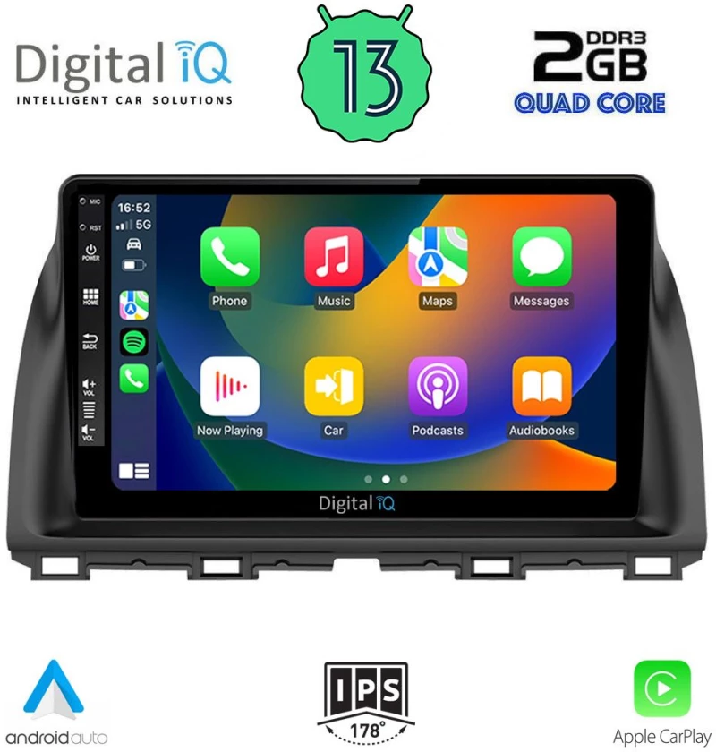 Digital IQ BXH 3380_CPA (10inc) Οθόνη αυτοκινήτου OEM Mazda CX-5 2013-2017