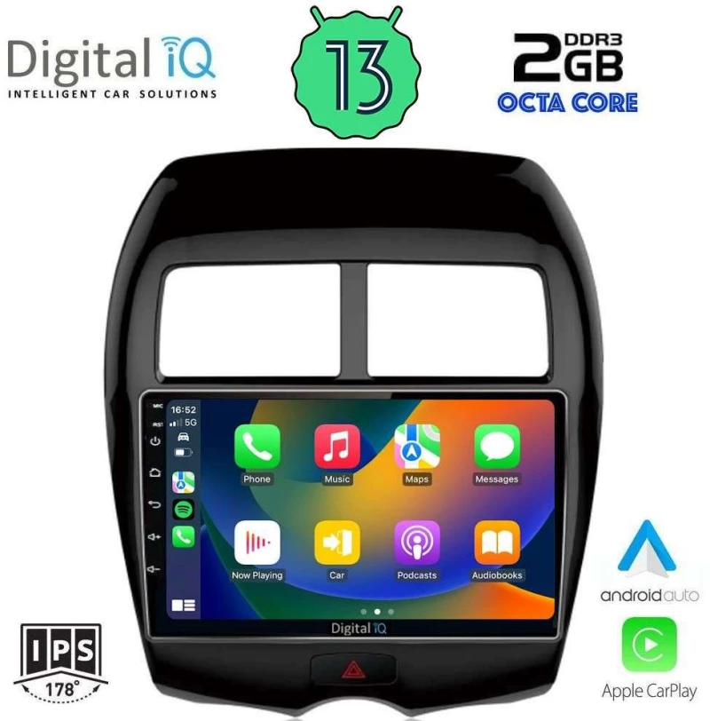 Digital IQ RTC 5430_CPA (10inc) Οθόνη αυτοκινήτου OEM Mitsubishi ASX 2009+gt;