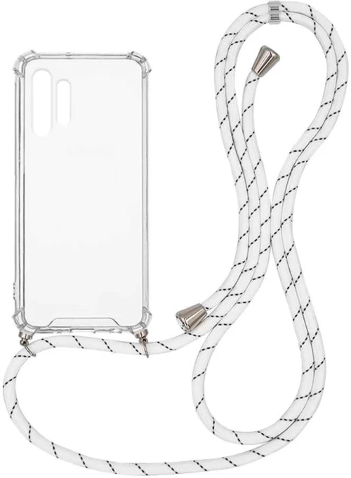 Θήκη Σιλικόνης με Κορδόνι Sonique Armor Clear Samsung Galaxy A32 4G Rainbow Λευκό - Sonique - Rainbow Λευκό - Galaxy A32 4G