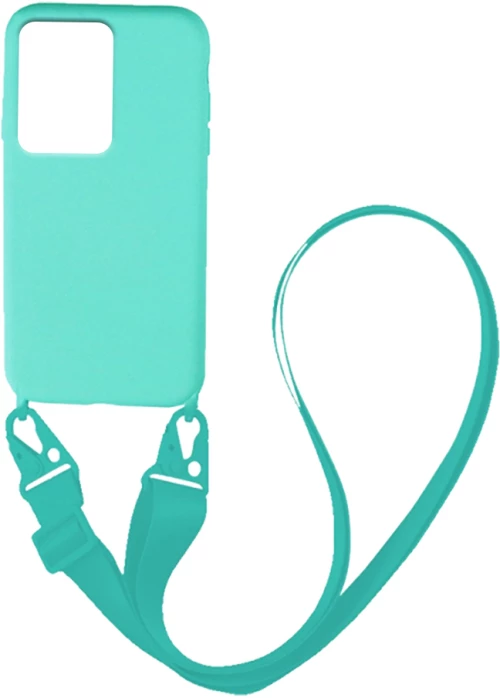 Θήκη CarryHang Liquid Silicone Strap Xiaomi Redmi Note 12 4G Γαλάζιο - My Colors - Γαλάζιο - Redmi Note 12 4G