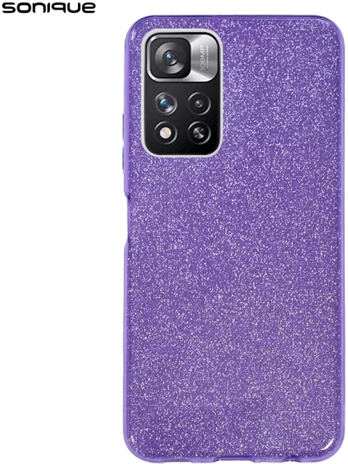 Θήκη Σιλικόνης Sonique Shiny Xiaomi Redmi Note 11 Pro Plus 5G Μωβ - Sonique - Μωβ - Redmi Note 11 Pro Plus 5G