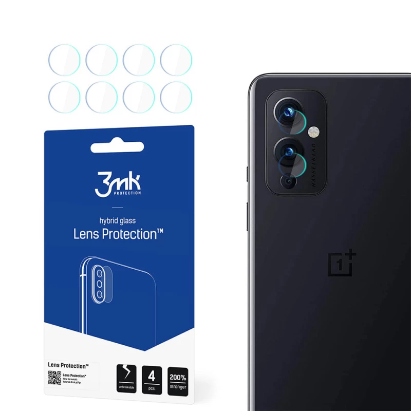 3MK FG Camera Lens Flexible Glass Film Prοtector 7H (4τμ) OnePlus 9 - 3MK - OnePlus 9