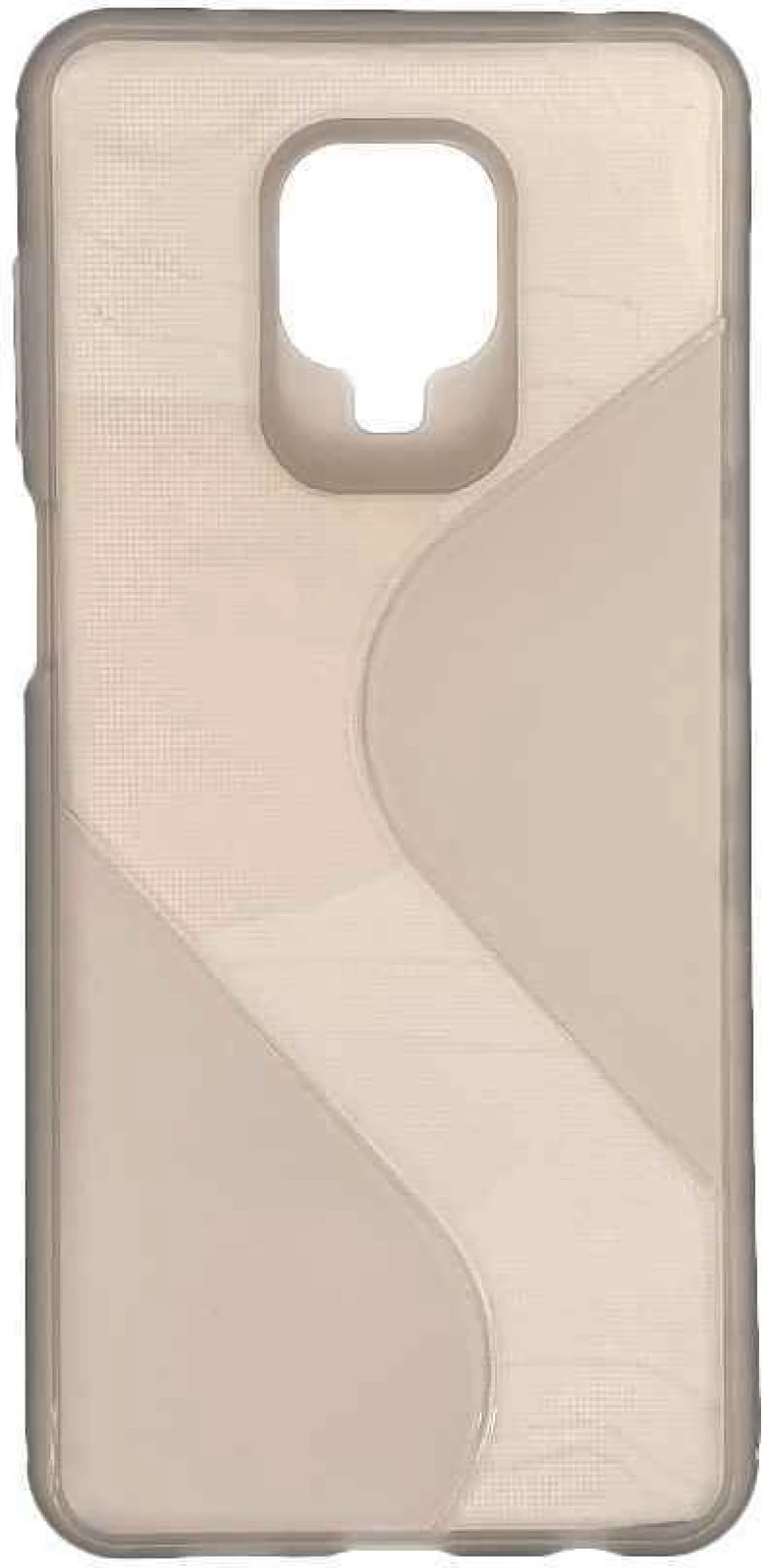 S-Case Flexible Cover Xiaomi Redmi Note 9S/9 Pro Σκούρο Διάφανο - OEM - Σκούρο Διάφανο - Redmi Note 9S/9 Pro