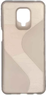 S-Case Flexible Cover Xiaomi Redmi Note 9S/9 Pro Σκούρο Διάφανο - OEM - Σκούρο Διάφανο - Redmi Note 9S/9 Pro
