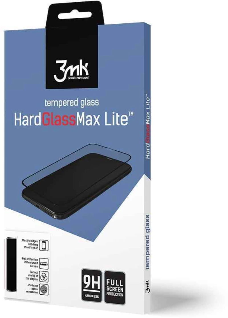 3MK HardGlass Max Lite Full Screen Huawei P40 Μαύρο - 3MK - Μαύρο - P40