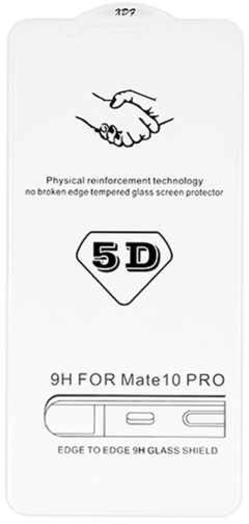 5D Full Glue 9H Glass Huawei H/Q P Smart Διάφανο - OEM - Διάφανο - P Smart