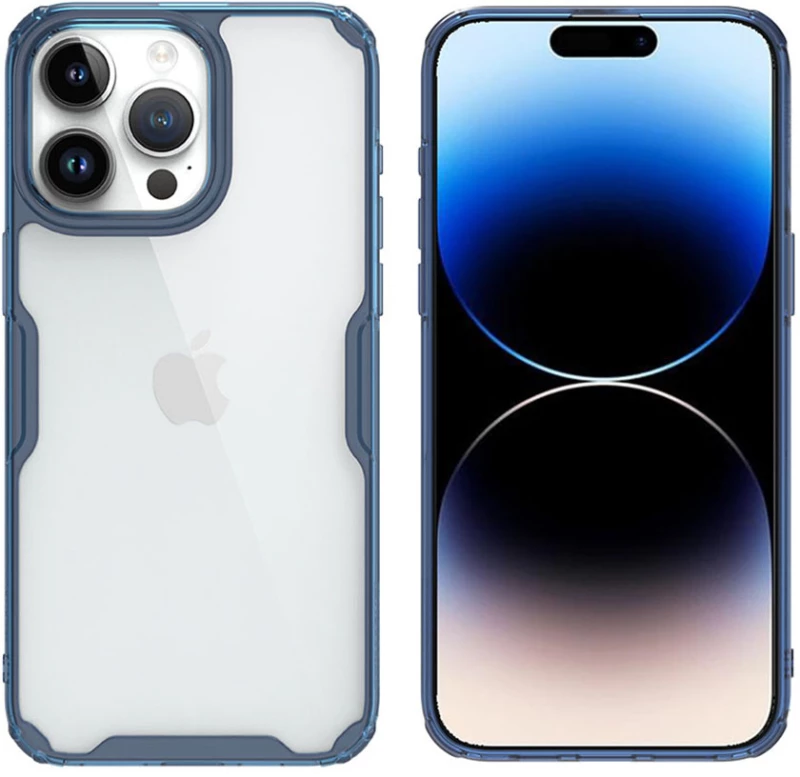 Nillkin - Nature TPU Case - iPhone 15 Pro Max - Blue