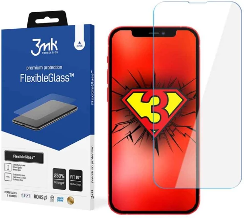 3MK Flexible Tempered Glass 7H Apple iPhone 13 - 3MK - iPhone 13