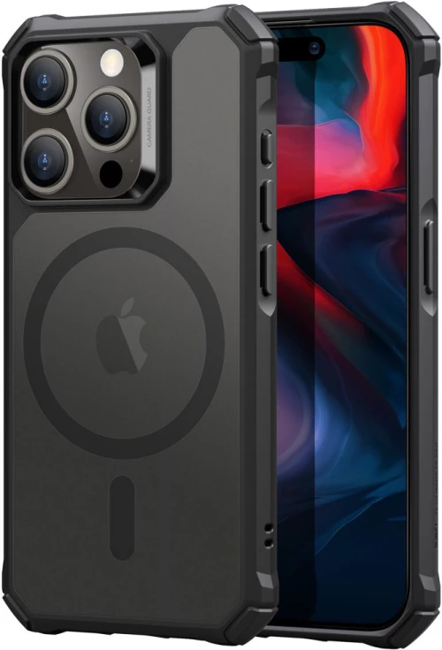 ESR - Air Armor HaloLock - iPhone 15 Pro Max - Frosted Black
