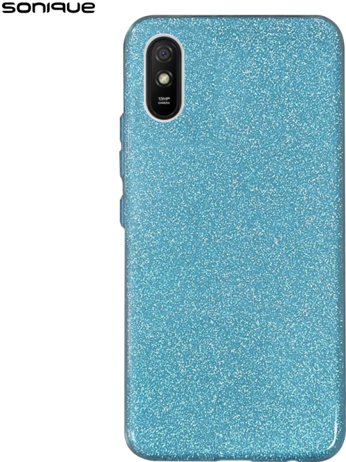 Θήκη Σιλικόνης Sonique Shiny Xiaomi Redmi 9A / Redmi 9AT Γαλάζιο - Sonique - Γαλάζιο - Redmi 9A, Redmi 9AT