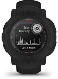 Garmin Instinct 2 Solar Tactical Edition 45mm Αδιάβροχο Smartwatch με Παλμογράφο (Black) (010-02627-03)