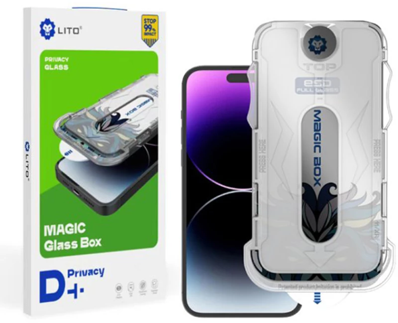 Lito - Magic Glass Box D+ Tools - iPhone X / XS - Privacy