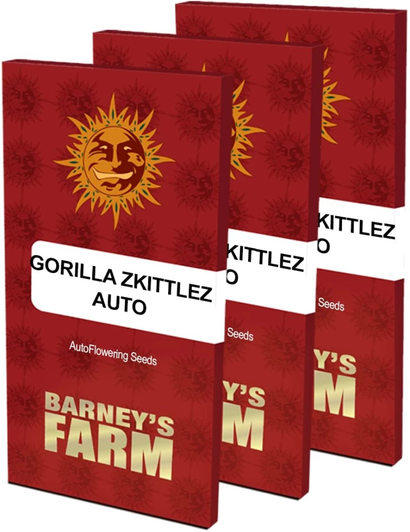 Barneys - Gorilla Zkittez Auto - 3 seeds