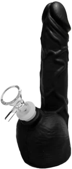 Black Penis Silicone Bong 20cm