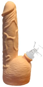 White Penis Silicone Bong 20cm