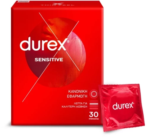 DUREX sensitive κανονική εφαρμογή 30τεμάχια
