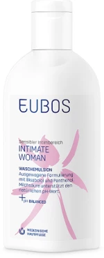 EUBOS intimate woman υγρό καθαρισμού για την ευαίσθητη περιοχή 200ml