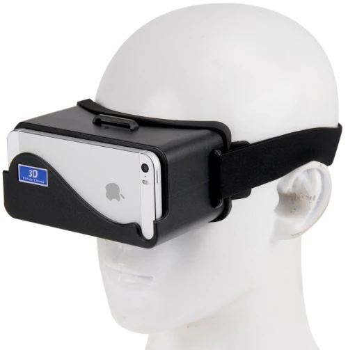 NJ-3D1688A DIY 3D Google Cardboard Glasses Virtual Reality for iPhone 5 & 5S & 5C (OEM)