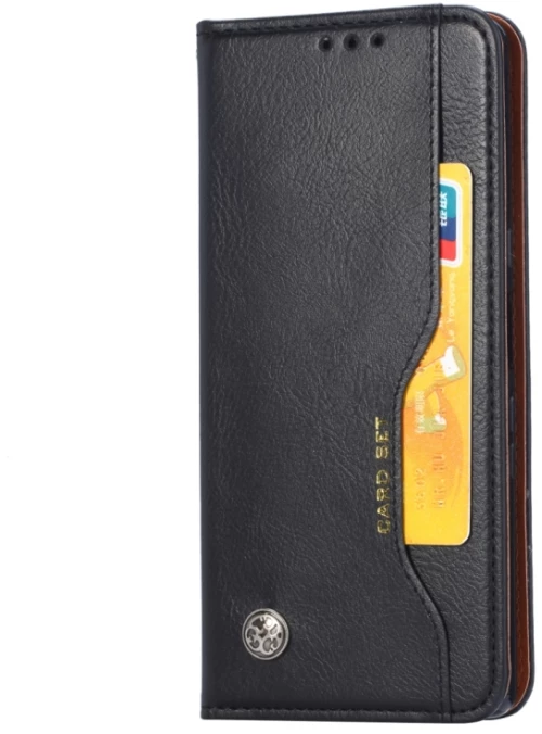 Για Galaxy Note10 Lite υφής δέρματος Οριζόντια δερμάτινη θήκη με φωτογραφίες,θήκη για κάρτες ,υποδοχές για κάρτες , πορτοφόλι (Μαύρο) (OEM)