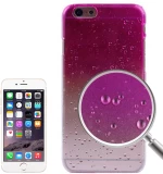 Raindrops Gradient Hard Case for iPhone 6 & 6S(Magenta) (OEM)