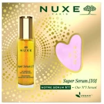NUXE promo super serum (10) 30ml & δώρο gua sha πέτρα μασάζ προσώπου