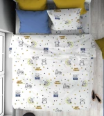 Παπλωματοθήκη Μονή 160x240 Sweet Dreams 554 White-Sky Blue DimCol
