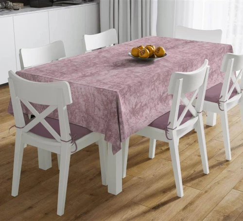 Τραπεζομάντηλο & Τραβέρσα Σετ 2 τμχ (140x140 & 40x140) Αλέκιαστα Panama Shadow Rotten Apple Dimcol