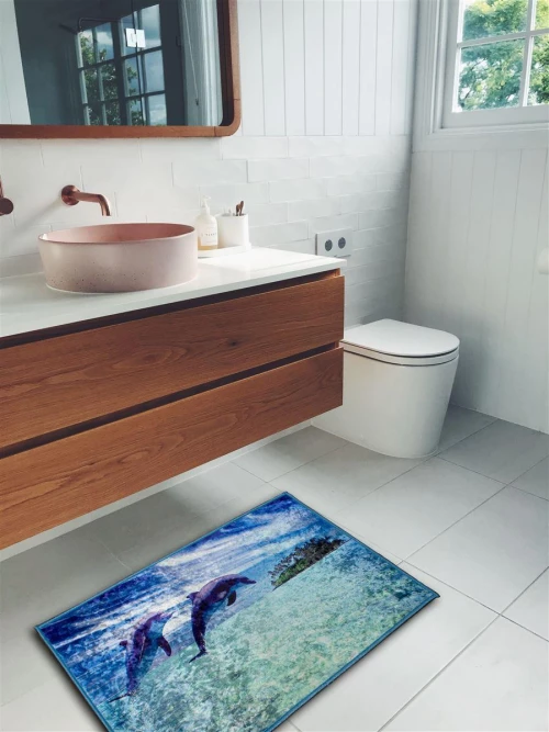 Πατάκι Αντιολισθητικό 60x100 Dolphins 260 Dimcol