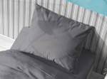 Μαξιλαρoθήκη Solid 495 Dark Grey Dimcol